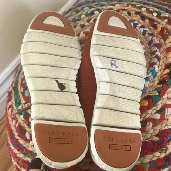 Cole Haan Grand Zero orange  rust shoes - Picture 7 of 7